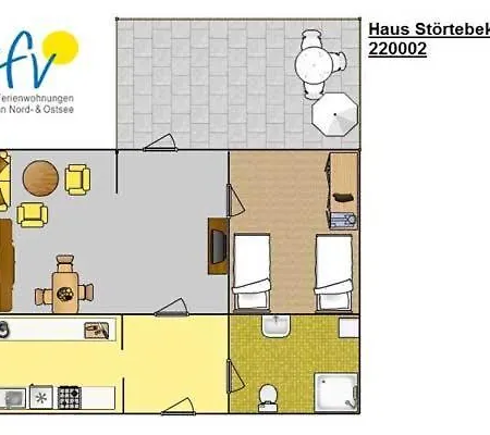 Apartament Haus Stoertebeker 2 *